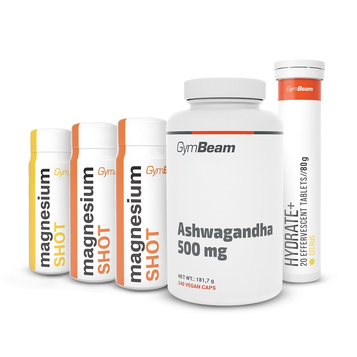 Ašvaganda 500mg - GymBeam + darilo