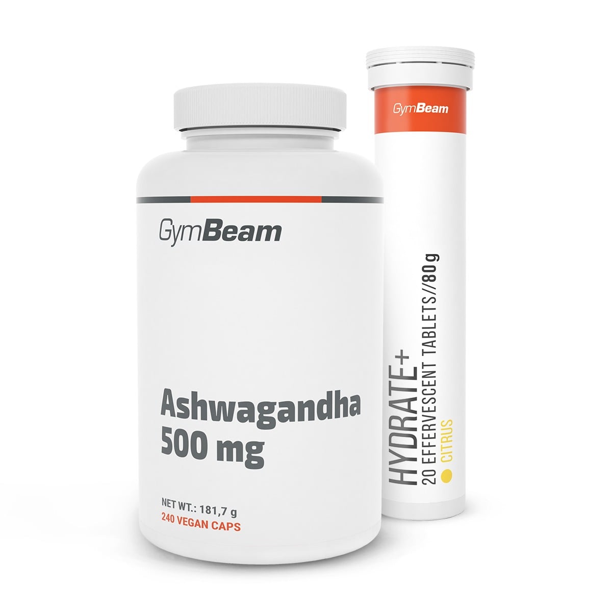 Ašvaganda 500mg - GymBeam + darilo