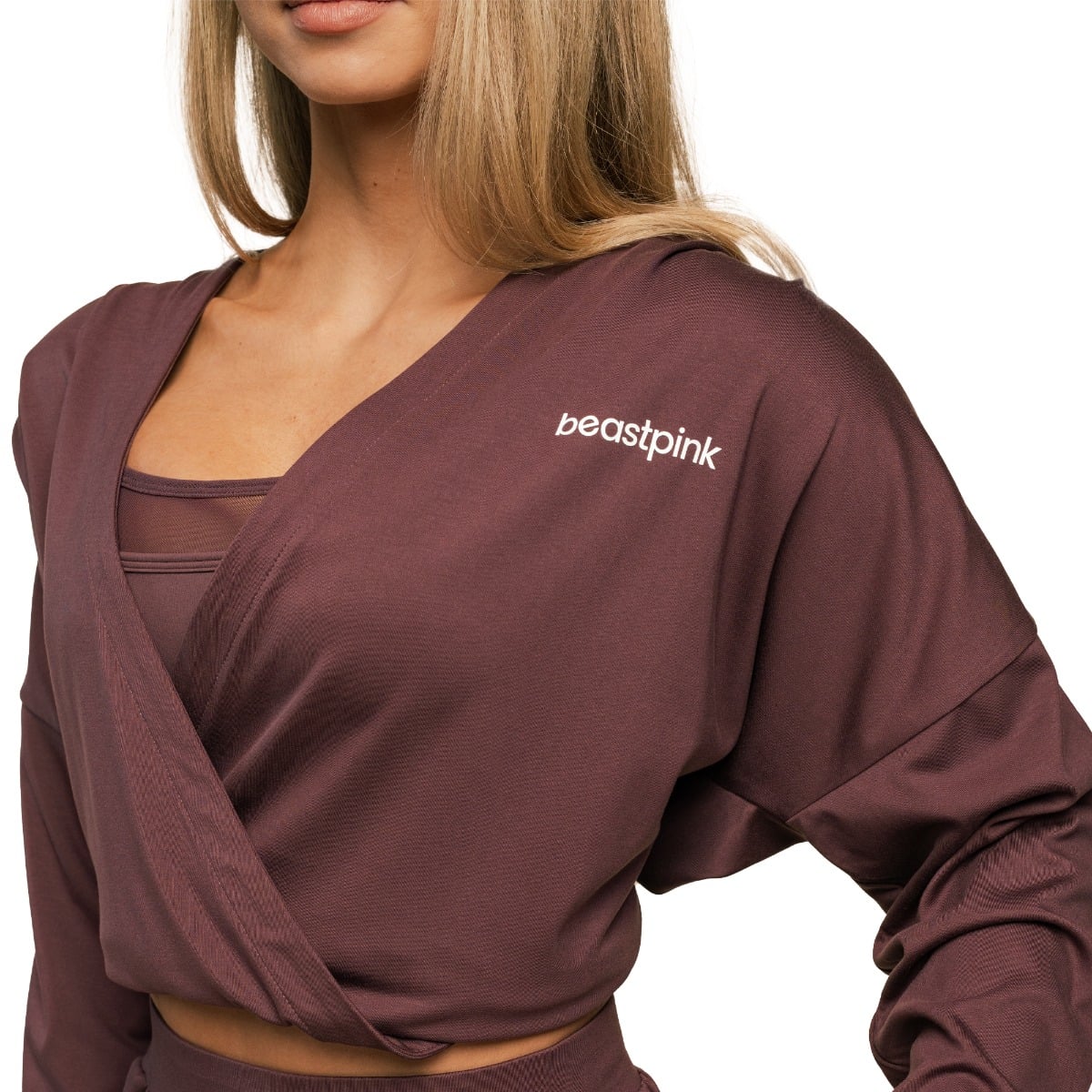 BeastPink Ženska majica z dolgimi rokavi Breeze Mulberry - Velikost: S | Barva: fialová | Teža: 0,3598 g | Pakiranje: 55 · záber 7