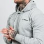 Pulover s kapuco Athlete Grey Black - GymBeam XL
