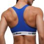 Športni nedrček Bralette Royal Blue - GymBeam XL