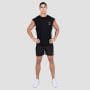 Majica brez rokavov Discipline Black - GymBeam XXL