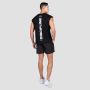Majica brez rokavov Discipline Black - GymBeam XXL