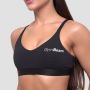Športni nedrček Essence String Black - GymBeam S