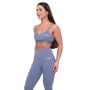 Športni nedrček Essence String Denim Blue - GymBeam XL