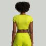 Ženski crop top Essential Chartreuse - STRIX XS