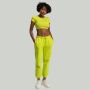 Ženski crop top Essential Chartreuse - STRIX XS