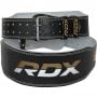 Usnjen fitnes pas 6“ Black/Gold - RDX Sports L