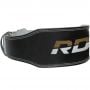 Usnjen fitnes pas 6“ Black/Gold - RDX Sports L
