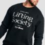 Pulover Lifting Society Black - GymBeam XXL