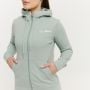 Ženska Zip Up jopica Limitless Eucalypt - GymBeam S