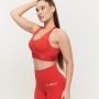 Športni nedrček Limitless Hot Red - GymBeam XXL