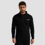Moška Zip Up jopica Limitless Black - GymBeam XXL