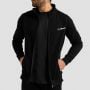 Moška Zip Up jopica Limitless Black - GymBeam XXL