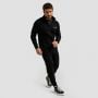Moška Zip Up jopica Limitless Black - GymBeam XXL