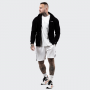 Moška jopica Zipper Hoodie Black - GymBeam M