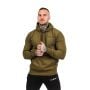 Pulover s kapuco Athlete Military Green Black - GymBeam XL