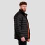 Moška jakna Puffer Black/Orange - GymBeam XL