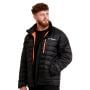Moška jakna Puffer Black/Orange - GymBeam XL