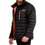 Moška jakna Puffer Black/Orange - GymBeam XL