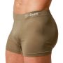 Moške boksarice Seamless 2Pack Army - GymBeam L