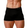 Moške boksarice Seamless 2Pack Black - GymBeam L