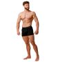 Moške boksarice Seamless 2Pack Black - GymBeam L