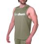 Majica brez rokavov Mesh Essence Green - GymBeam M