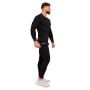 Kompresijska majica z dolgimi rokavi High Black - GymBeam XXXL