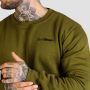 Moški pulover Basic Military Green - GymBeam M