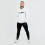Moški pulover PRO Hoodie White - GymBeam L