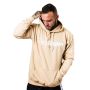 Moški pulover s kapuco PRO Sand - GymBeam L - cream