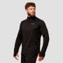 Tekaški pulover Pulse 1/2 Zip Black - GymBeam M