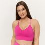 Brezšivni športni nedrček Sculpt Rose - GymBeam M