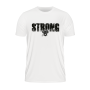 Strong T-shirt White - BSN S