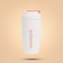 Termo plastenka 500 ml White - BeastPink single_variant