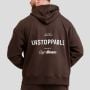 Pulover Unstoppable Brown - GymBeam XL