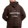 Pulover Unstoppable Brown - GymBeam XL