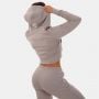 Ženska jopa TRN Zip-Up Grey - GymBeam S
