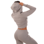 Ženska jopa TRN Zip-Up Grey - GymBeam S