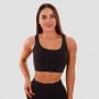 Športni nedrček Cut-Out Black - GymBeam XXL