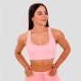 Športni nedrček Mesh Panel Pink - GymBeam S