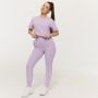 Ženska majica Limitless Cropped Lavender - GymBeam L