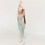 Ženske pajkice Limitless z visokim pasom Eucalypt - GymBeam XL