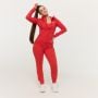 Ženska Zip Up jopica Limitless Hot Red - GymBeam M
