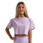 Ženska majica Limitless Cropped Lavender - GymBeam M