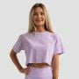 Ženska majica Limitless Cropped Lavender - GymBeam M