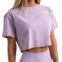 Ženska majica Limitless Cropped Lavender - GymBeam M