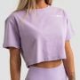 Ženska majica Limitless Cropped Lavender - GymBeam M