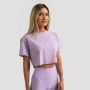Ženska majica Limitless Cropped Lavender - GymBeam M